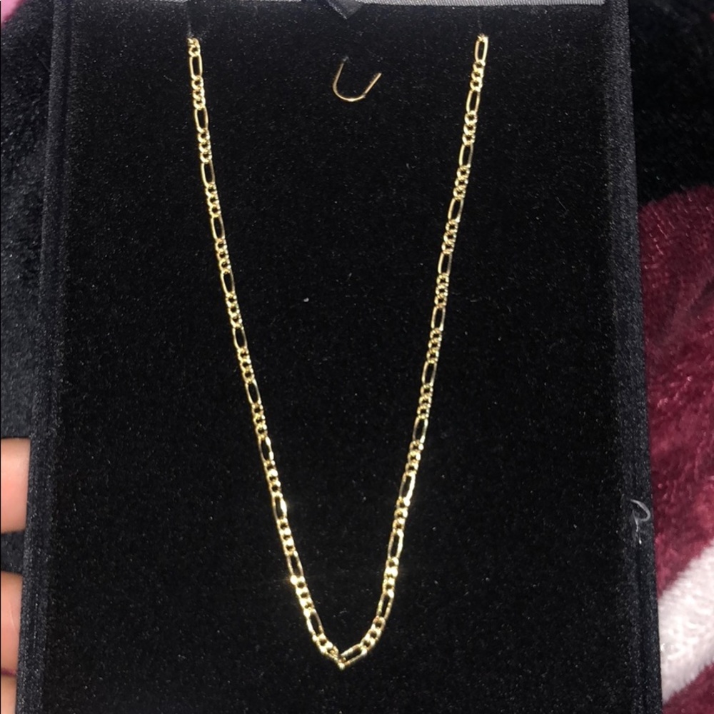 10k 16inch figaro chain
